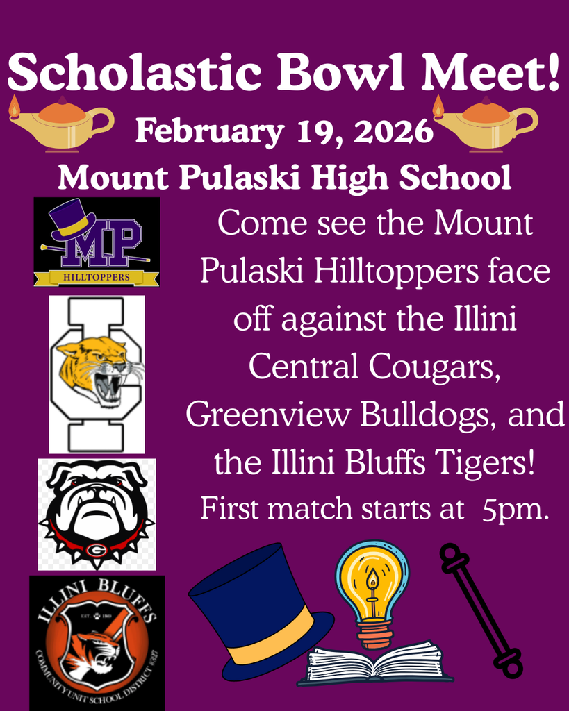 Scholastic Bowl Meet Flyer
