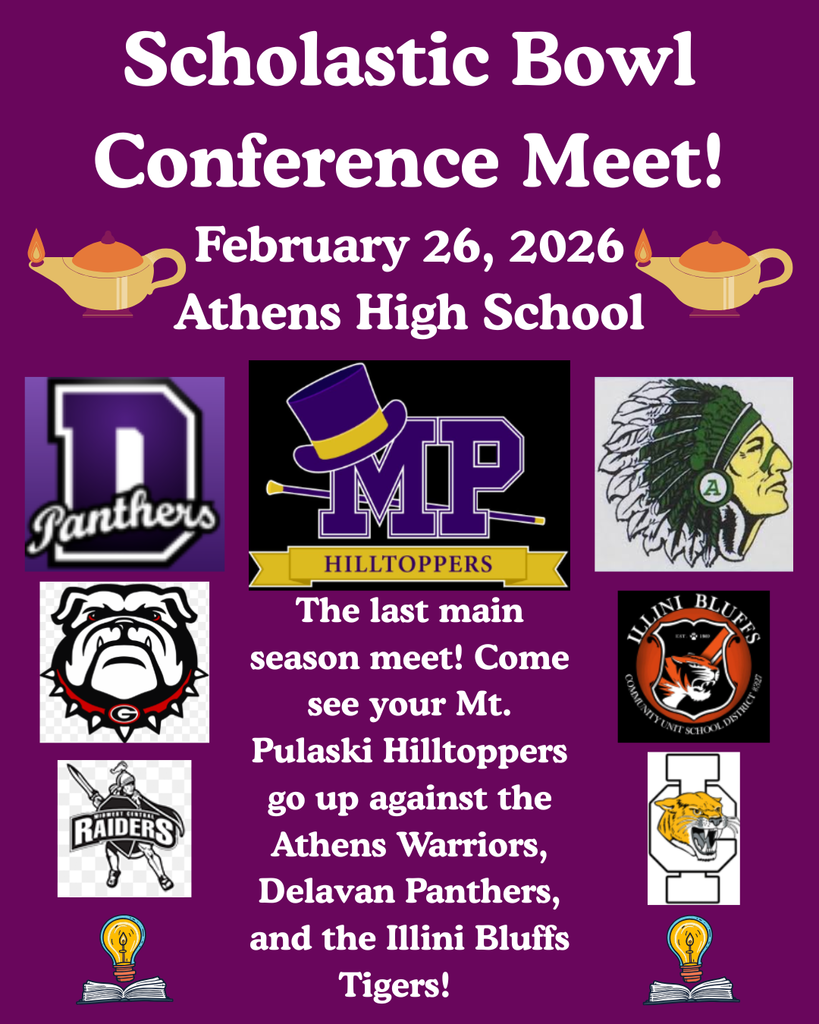 Scholastic Bowl Meet Flyer