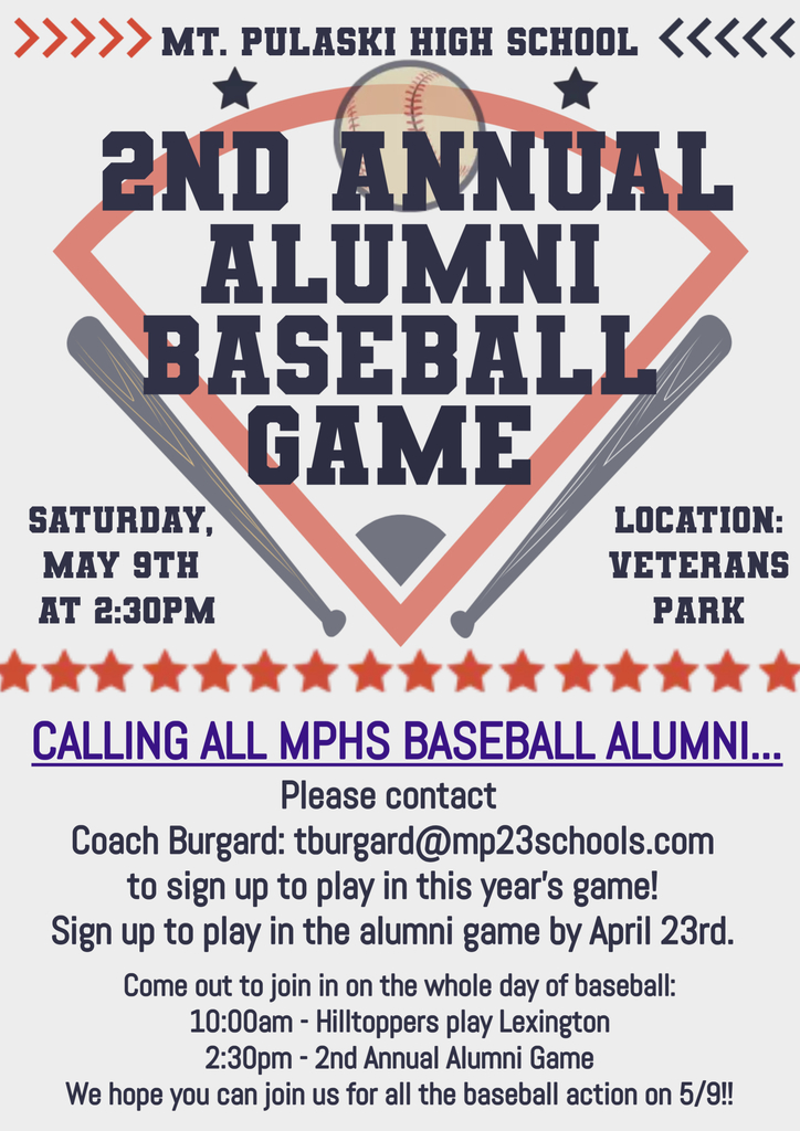 Alumni Game Flyer