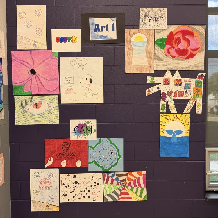 work by Austin, Cam and Tyler