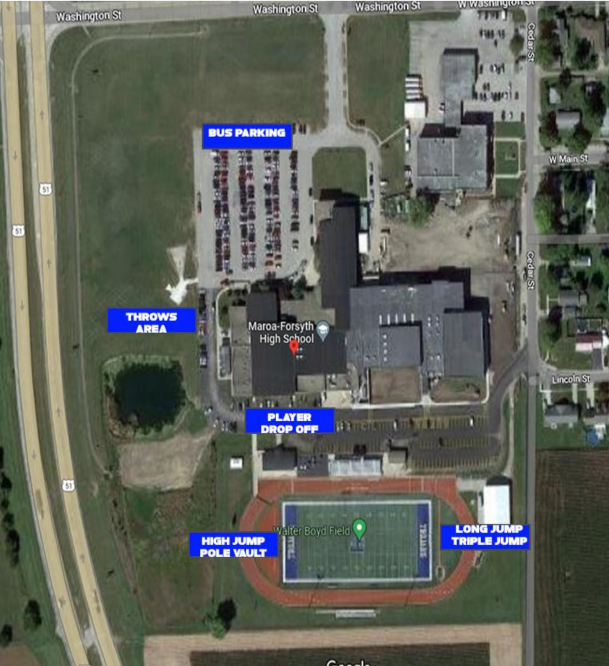 girls sectionals track