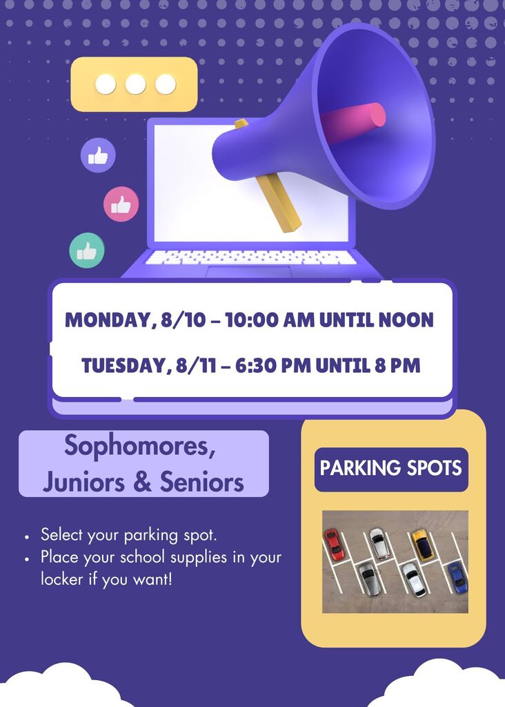 Parking spot selection times