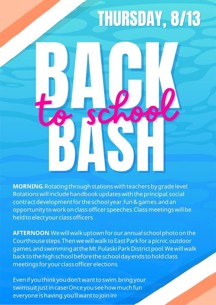 Back to school bash