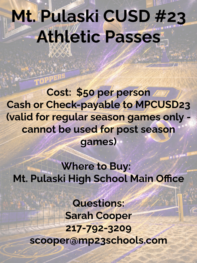 Athletic Pass Flyer