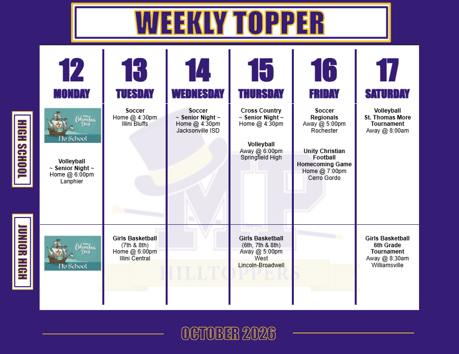Weekly Events