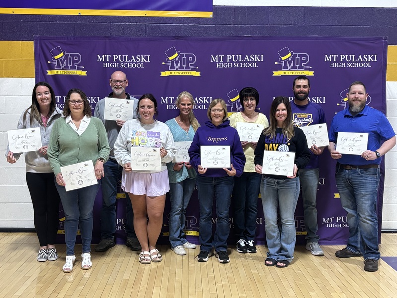 Years of Service honorees