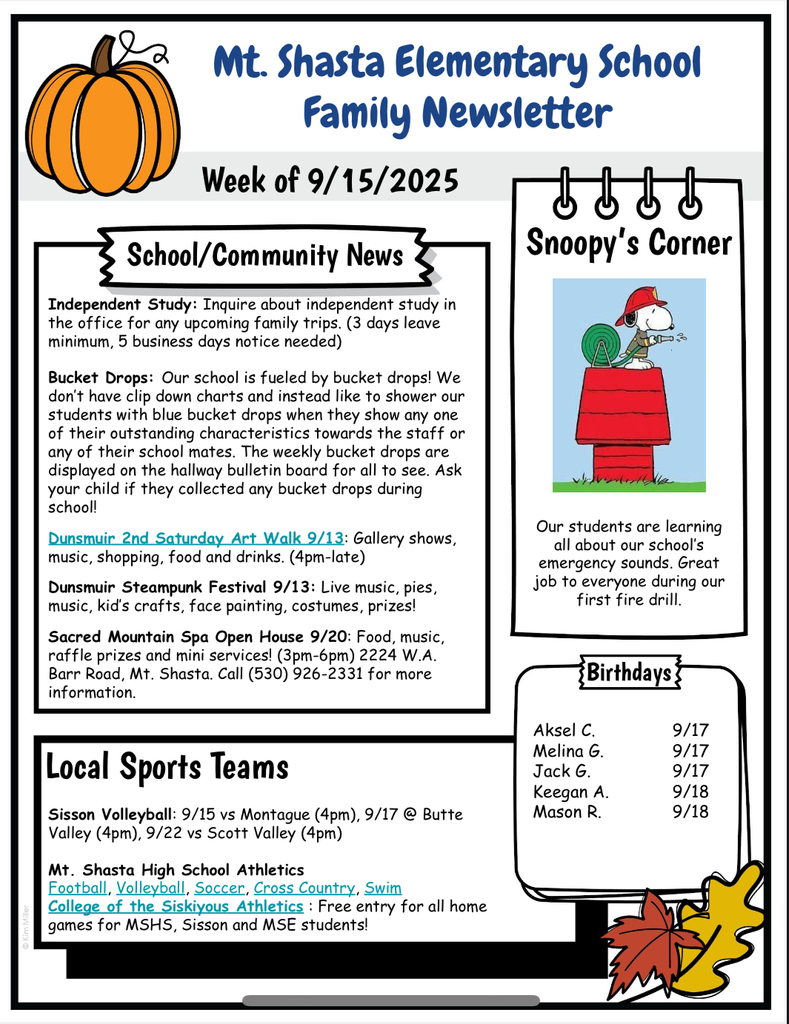 Family Newsletter