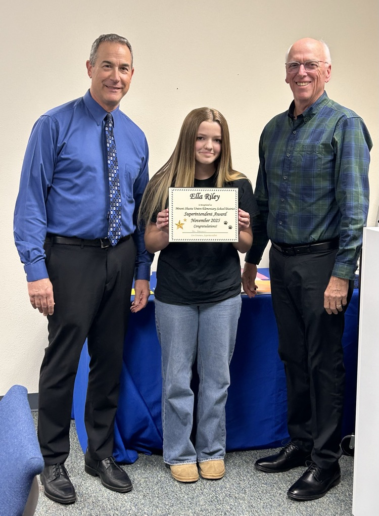 Superintendent Award