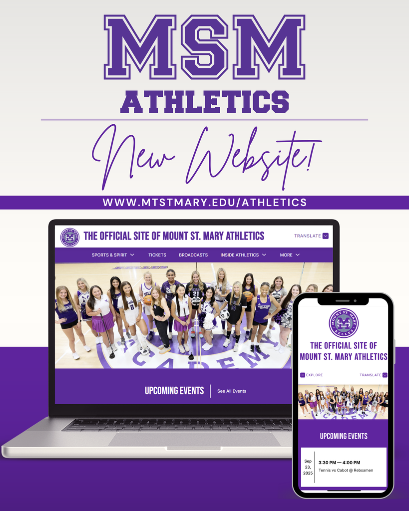 New website for MSM Athletics