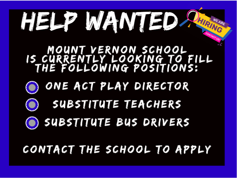 Help Wanted