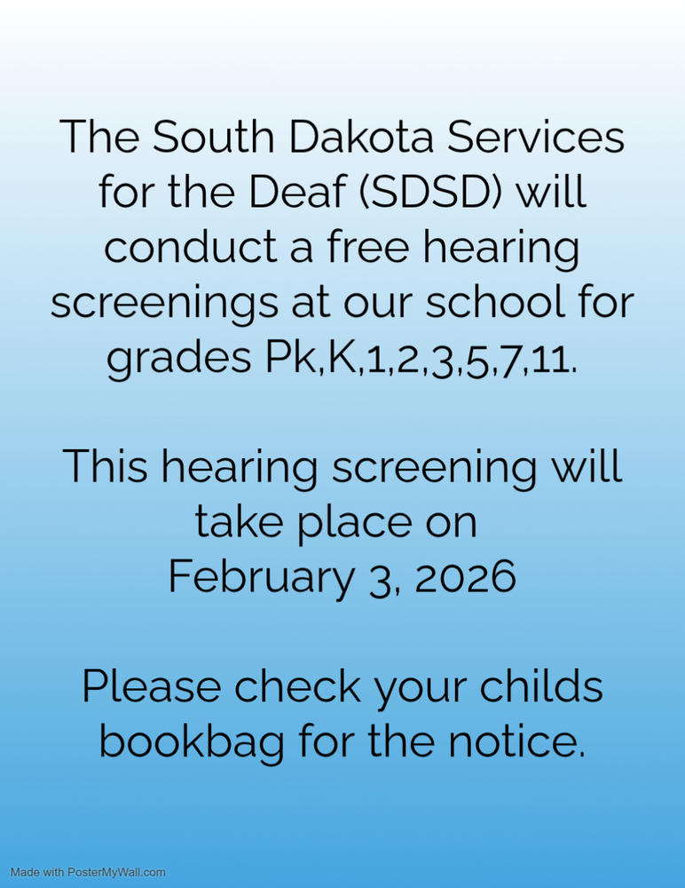 SDSD Hearing Screening