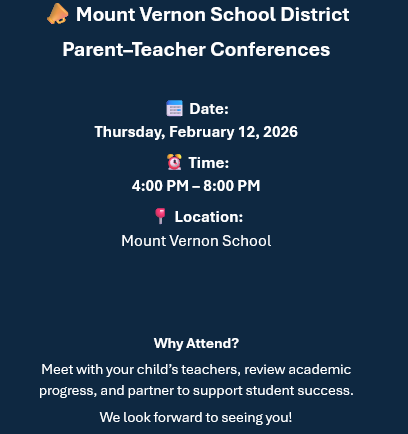 Parent Teacher Conferences