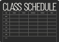 Class Schedules