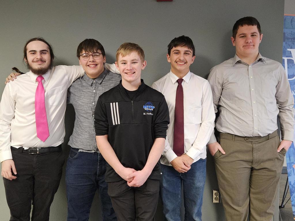 Mt. Verno HS students who performed at HS DWU Honor Band Festival