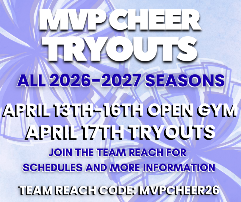 MVP Cheer Tryouts 2026-2027