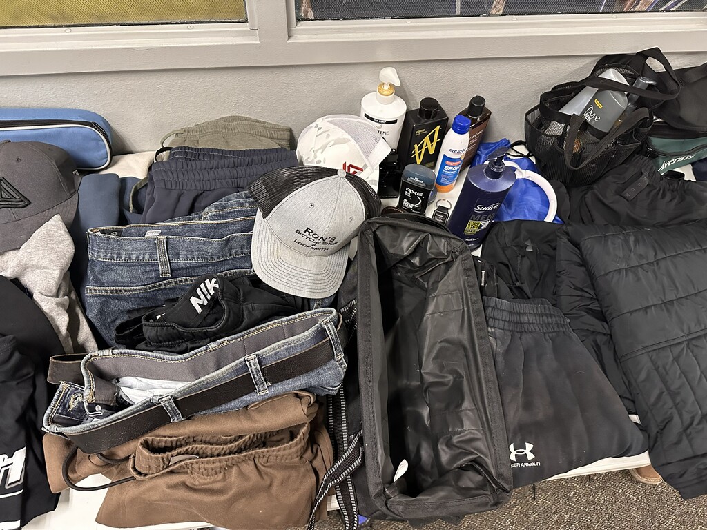 Locker Room Cleanout