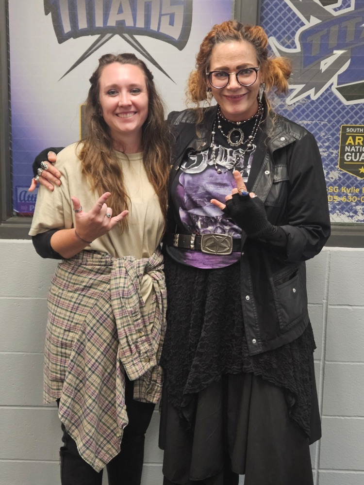 Grunge and Metal music teachers, Homecoming 2026 MVP! 