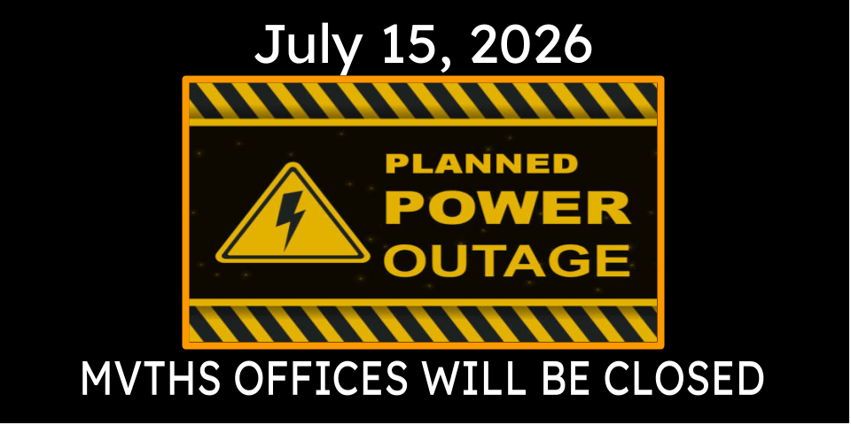 Offices closed July 15, 2026 for power maintenance