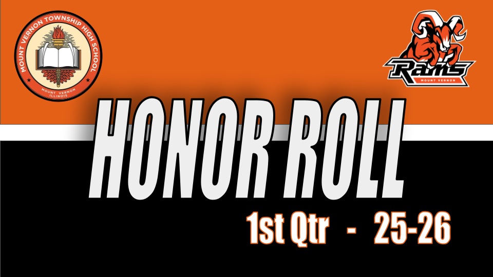 1st Quarter Honor Roll announced