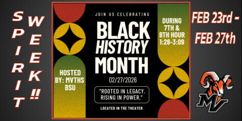 Black History Month Spirit Week 26