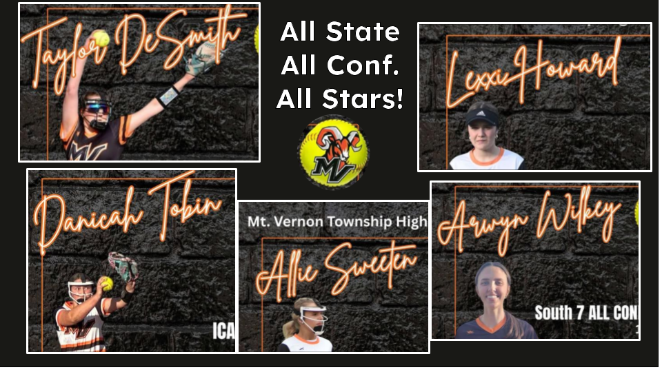 Outstanding Rams Softball Players!
