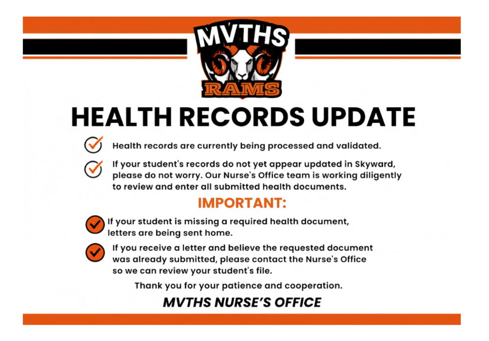 Health records reminder