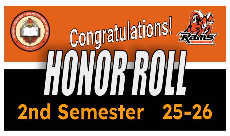 Congratulations 2nd Semester Honor Roll students