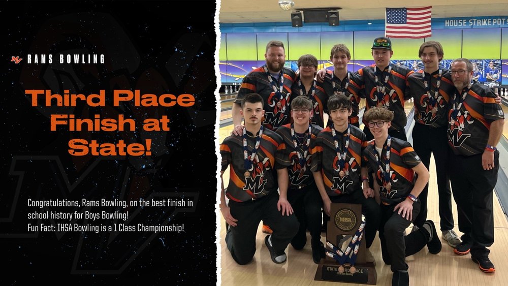 Rams Bowlers take 3rd at State!