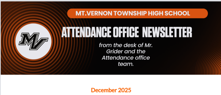 Attendance Office December 2025 Newsletter