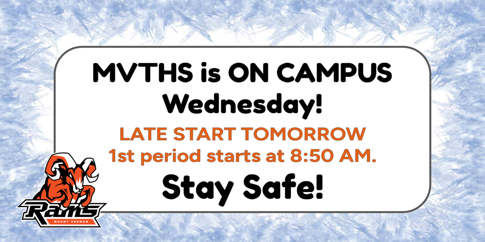 Late Start Schedule Wednesday