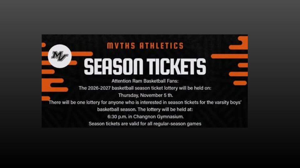 Season Ticket information