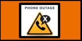 Campus phones are down