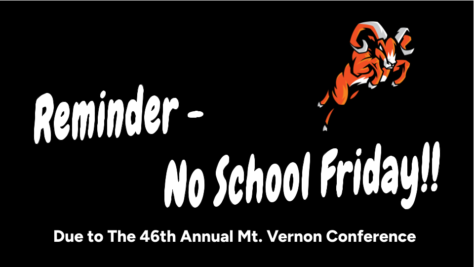 No School Friday the 31st