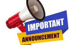 Announcement