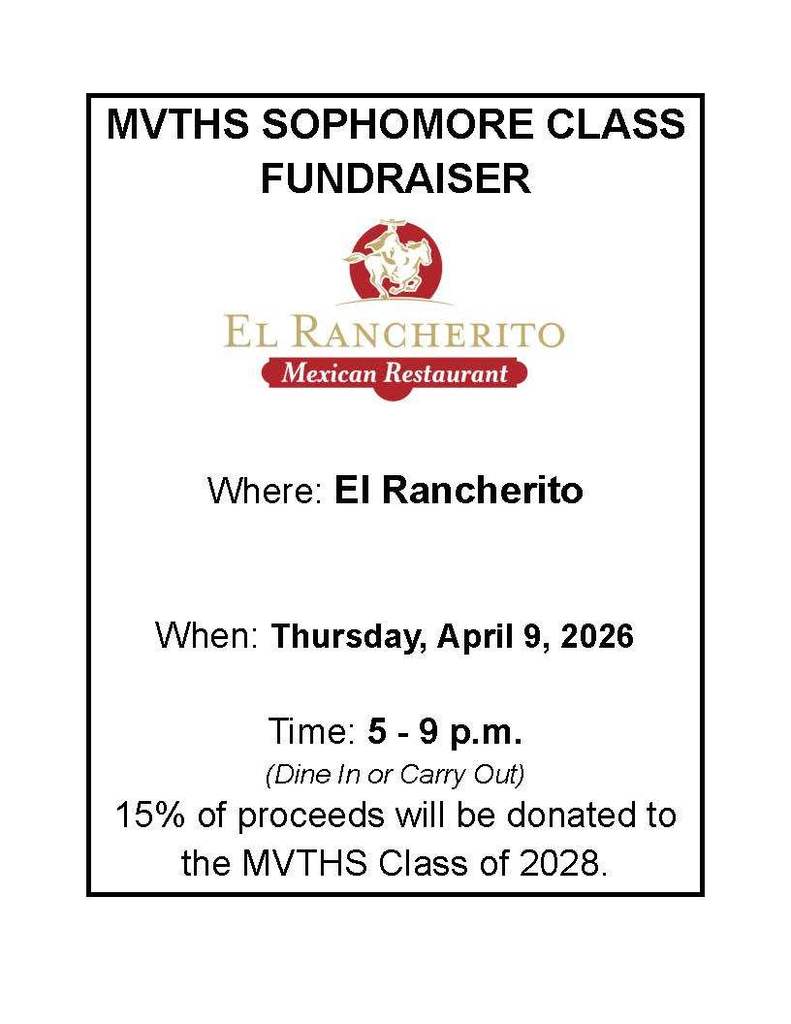 Class of 28 fundraiser April 9th