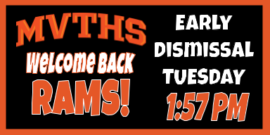 Welcome Back Rams, 1:57 dismissal on Tuesday August 11th
