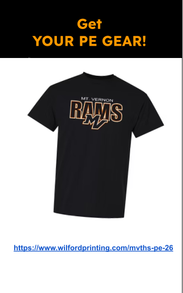 26-27 PE Gear is available
