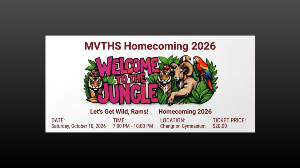 Last Day for Homecoming Tickets is 10-2-26