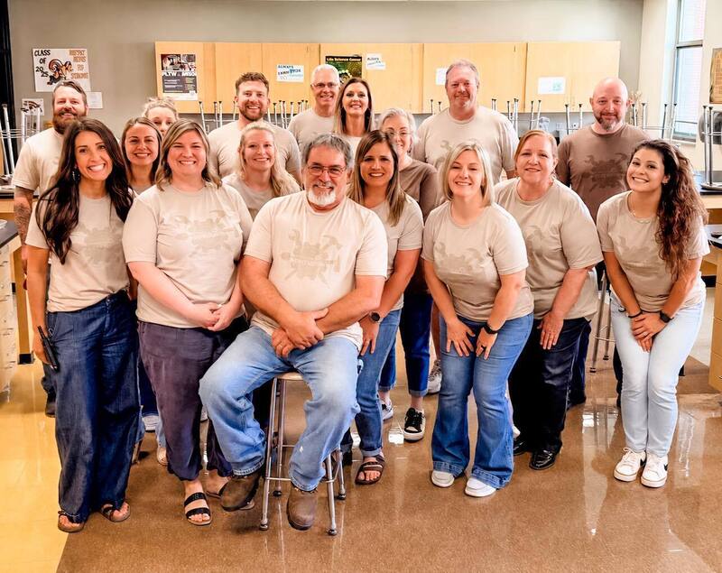 Mark Drennan and the CTE team