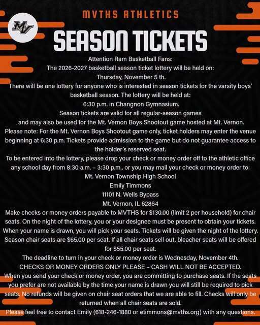 Season ticket information full