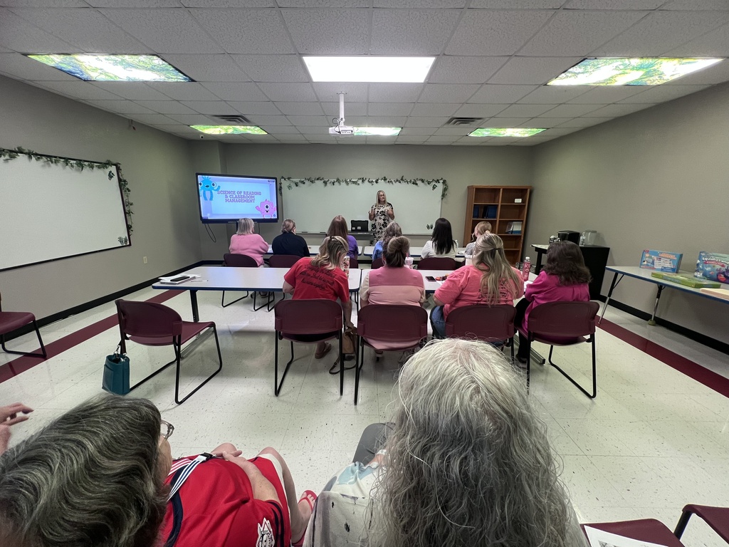 In-service training in a classroom