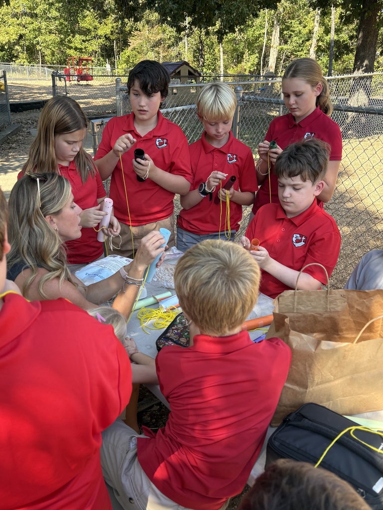 students with rockets