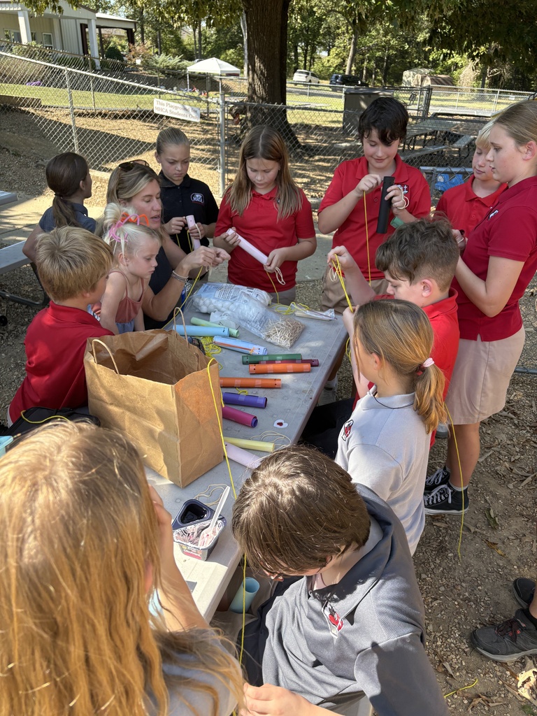 students with rockets