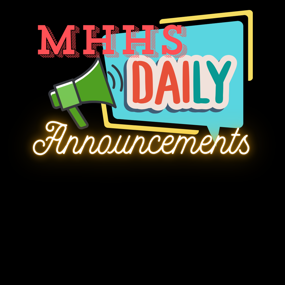 Daily Announcements
