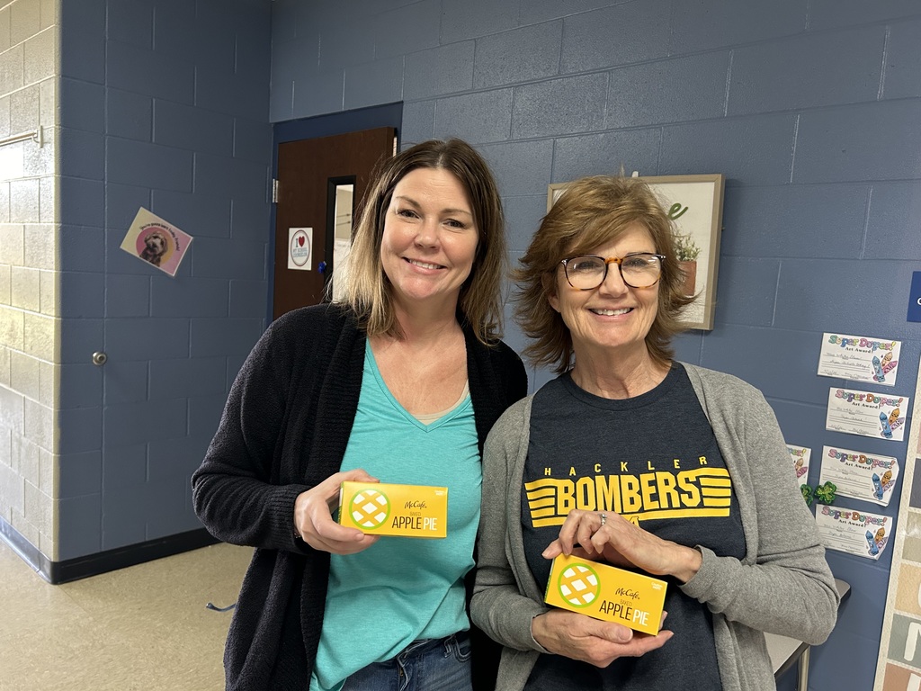 teachers with pies