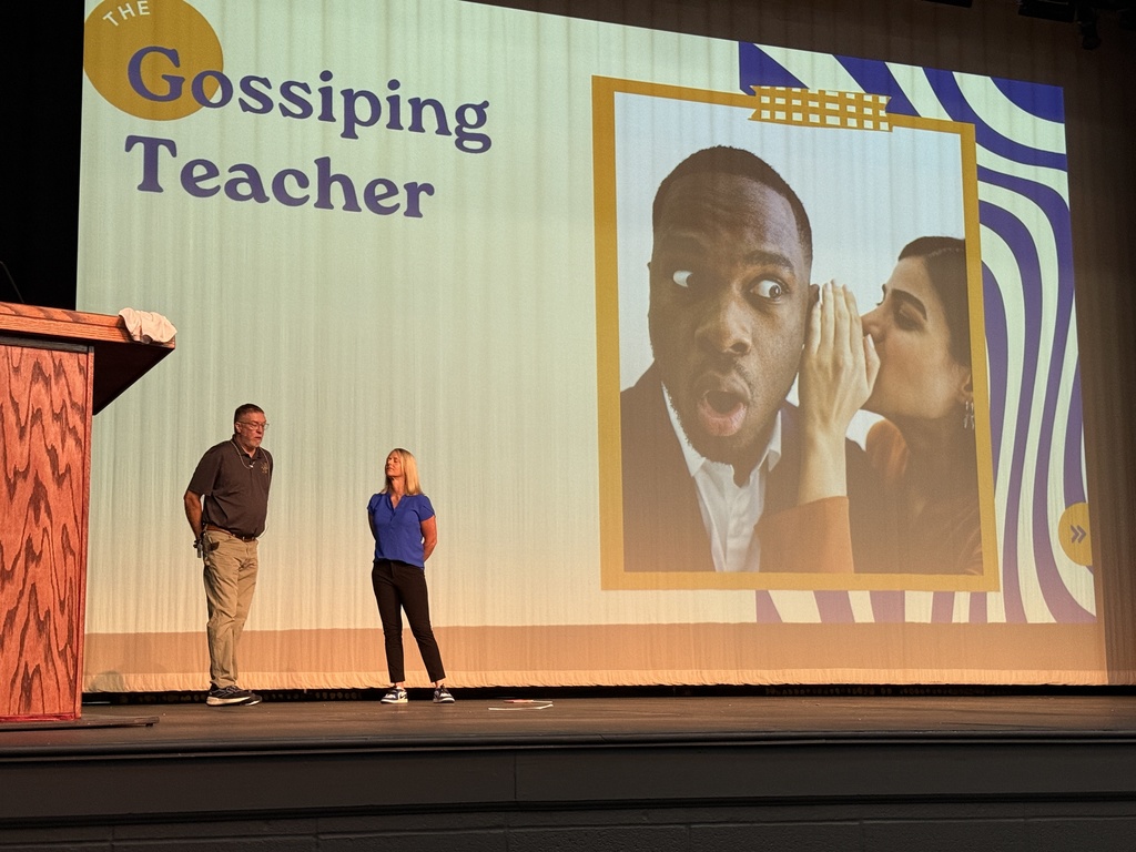 gossiping teacher
