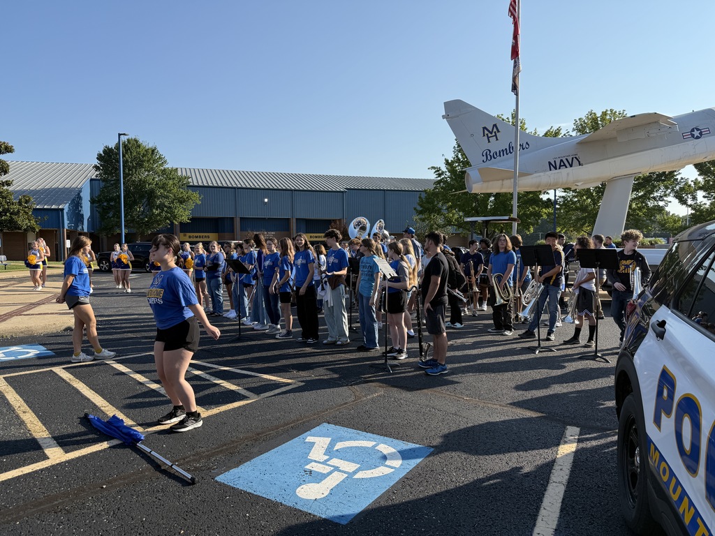 band performing