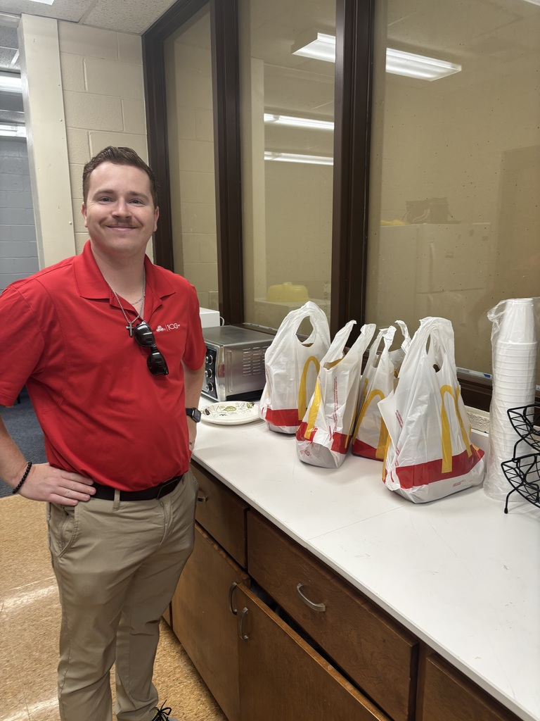 a guy with mcdonald's bags
