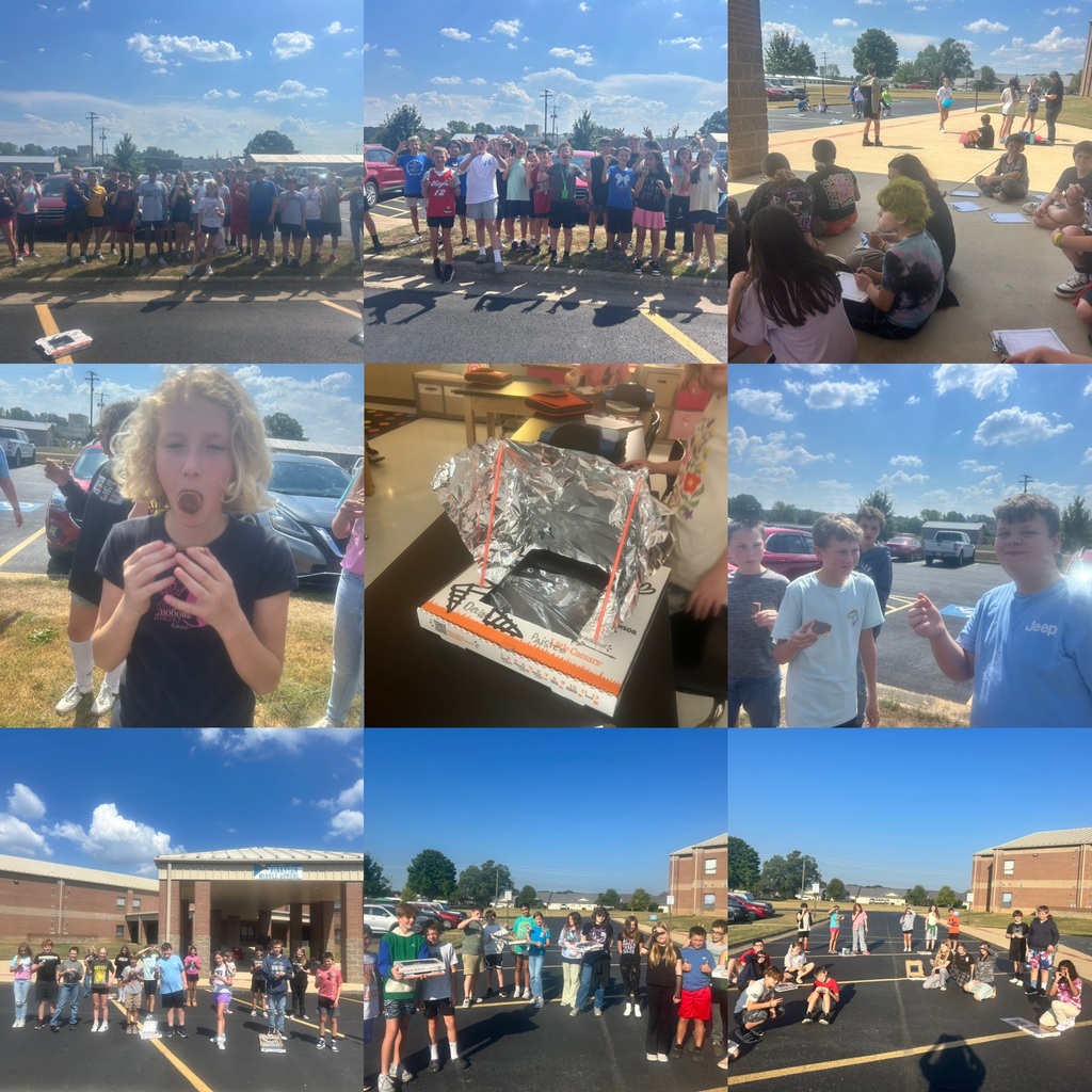 kids with solar ovens