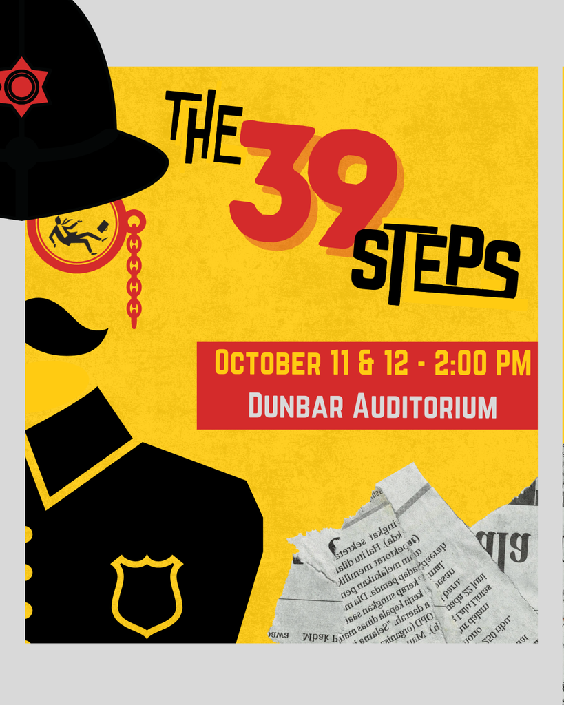 the 39 steps graphic for play